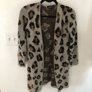 Fortune+Ivy Leopard Cardigan